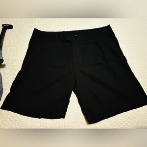H&M Linen Blend Pleated Tailored Shorts - NEW